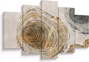Tablou - Abstract triburi (150x105 cm)
