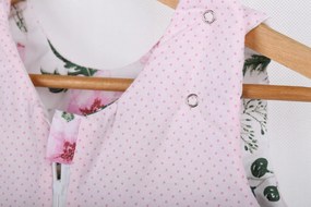 ShopJK SAC DE DORMIT PENTRU COPII - BUMBAC - TRANDAFIRI