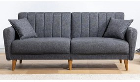 Canapea extensibilă Aqua Dark Grey
