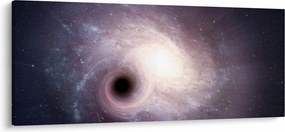 Tablou - Galaxii spiralate (120x50 cm)