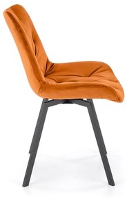 Scaun K519 velvet cinnamon