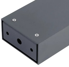 Lampă de exterior Ideal Lux SIRIO 2xG9/15W/230V IP44 antracit