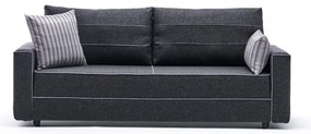 Canapea trei locuri Emilie (Antracit). 1072398