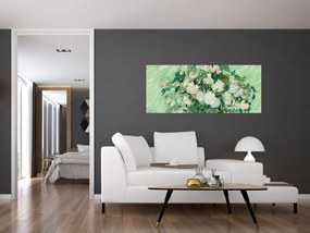 Tablou - Vincent van Gogh, Roses, reproducere (120x50 cm)