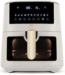 RESIGILAT - Friteuza aer cald capacitate mare 8 l, airfryer Sahara Berlinger Haus BH 9607
