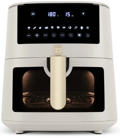 RESIGILAT - Friteuza aer cald capacitate mare 8 l, airfryer Sahara Berlinger Haus BH 9607