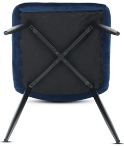 Set de scaune de sufragerie CT-281 BLUE4, 4 buc.