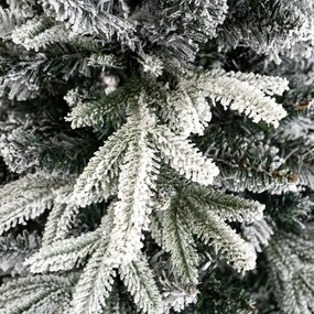 Pom înzăpezit de Crăciun, cu suport, Cardiff, 120 cm, 120 cm