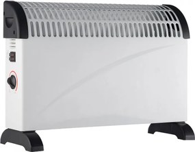 Resigilat: Convector Electra ECH-1105, 2000W, 3 trepte, Termostat, Protecție la supraîncălzire, Alb