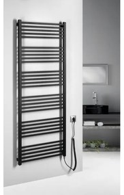 Sapho - Uscător electric pentru prosoape METRO-E 800W/230V 60x162 cm negru mat