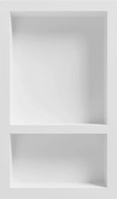 Mexen X-Wall-S raft încastrat SMC cu flanșă 68,6 x 40,7 cm, alb - 1901694109