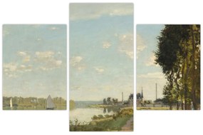 Tablou - Claude Monet, Argenteuil, reproducere (90x60 cm)