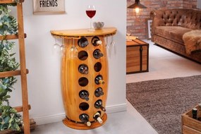 Bar Suport pentru sticle vin si pahare Bodega 85cm