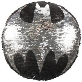 Batman pernă decorativă reversibilă cu paiete 30 cm
