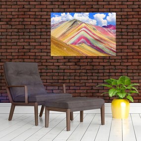 Tablou - Muntele Curcubeu, Peru (90x60 cm)