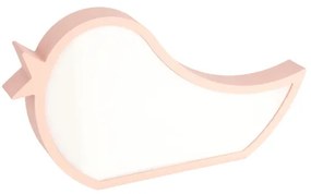 Lampă de birou pentru copii BIRD LED/12W/230V roz