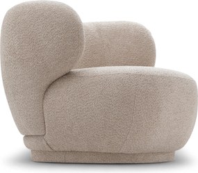 Fotoliu de relaxare Skindi - bouclé bej Catch Me 02
