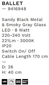 Veioza LED/Lampa de masa design modern decorativ SKIA