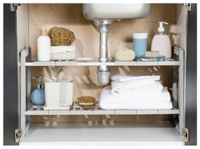 Raft cu lăţime reglabilă pentru chiuvetă Compactor Expandable Shelf