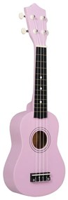Set de ukulele soprano, pentru copii, cu husa, roz, 21   Roz, 21