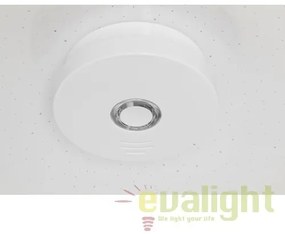 Plafoniera LED cu detector de fum si telecomanda Modena 1221923 NV