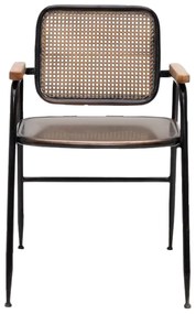 Scaun dining multicolor din metal Jerrie
