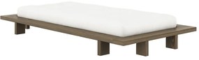 Pat maro din lemn de pin cu somieră 90x200 cm Japan – Karup Design