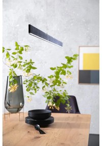 Lustră neagră LED cu intensitate reglabilă Straight – Fischer &amp; Honsel