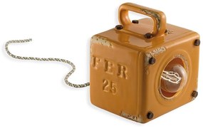 Veioza design retro realizat manual din ceramica INDUSTRIAL