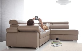 Colțar lemn masiv ZOOM 261×203 cm - Stânga