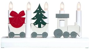 Sfeșnic de Crăciun JULIA 5xE10/3W/230V Eglo 410405