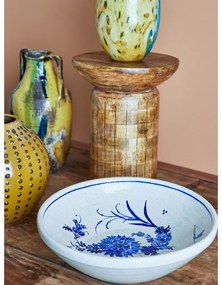 Bol albastru-bej din teracotă ø 41 cm Aleni – Bloomingville