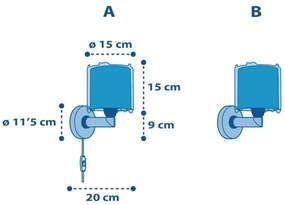 Aplică pentru copii PLANETS 1xE27/60W/230V Dalber 41349