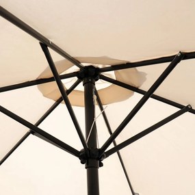 Umbrelă de grădină reglabilă AVENBERG SUNNY BASIC 300, diametru 3M, bej