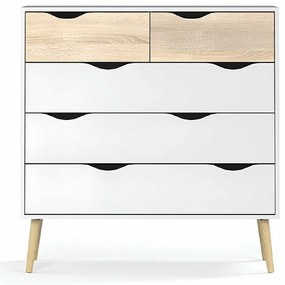 Comodă OSLO 75456, albă