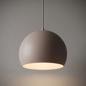 Lustră suspendată SOOL 1xE27/15W/230V Ø27 cm crem