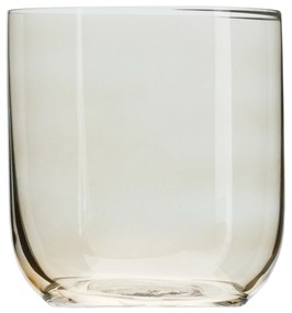 Pahare de apă, set de 6, 360 ml, maro deschis fumuriu, LILO TIP 5