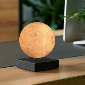 Decorațiune luminoasă neagră cu alimentare la priză ø 12 cm Moon – Gingko