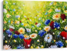 Tablou - Flori sălbatice (70x50 cm)