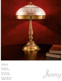 Lampa de masa LUX design clasic realizata manual Jenny