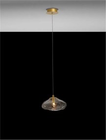 Pendul modern design decorativ KING auriu D-20cm