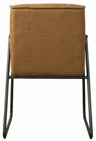 Scaun piele artificiala Santo coniac