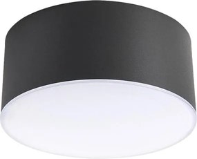 Plafonieră LED LED2 BUTTON LED/17W/230V antracit