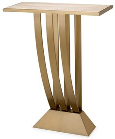 Consola eleganta cu blat din travertin Beau Deco