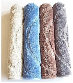 Covoraș de baie albastru 50x80 cm – JAHU collections