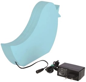 Lampă de masă pentru copii BIRD LED/12W/230V albastră