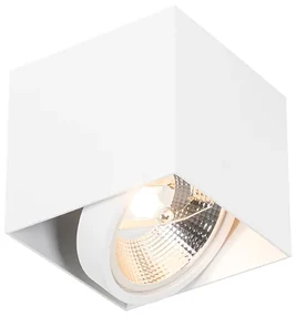 Spot de design aplicat alb pătrat GU10 111mm - Box