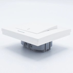 Intrerupator cap scara Karre Plus Panasonic, ST, alb