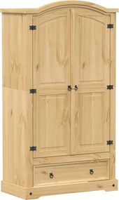 vidaXL Șifonier „Corona”, 102x52x186 cm, lemn masiv de pin