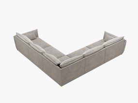 Coltar 7 locuri Kaelle chenille L286 cm
